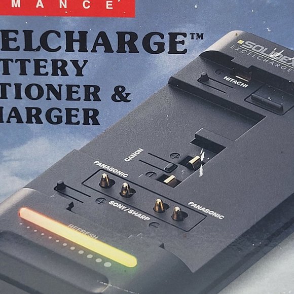 Solidex VC-88 Video Battery Reconditioner & Quick Charger VHS-c Compatible - Picture 3 of 16